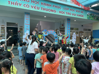 TỔNG KẾT HÈ VUI NHỘN CỦA CÁC BÉ TRƯỜNG MẦM NON HƯƠNG SEN NĂM HỌC 2022-2023