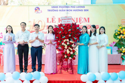 🌸 TRƯỜNG MẦM NON HƯƠNG SEN – 10 NĂM MỘT HÀNH TRÌNH YÊU THƯƠNG 🌸