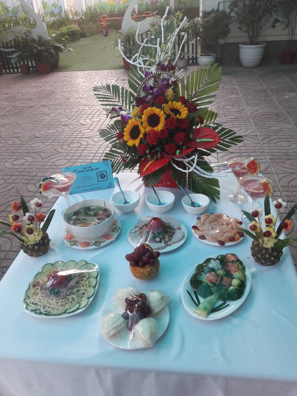 Hội thi " Nhân viên nuôi dưỡng giỏi" chào mừng ngày 20/11