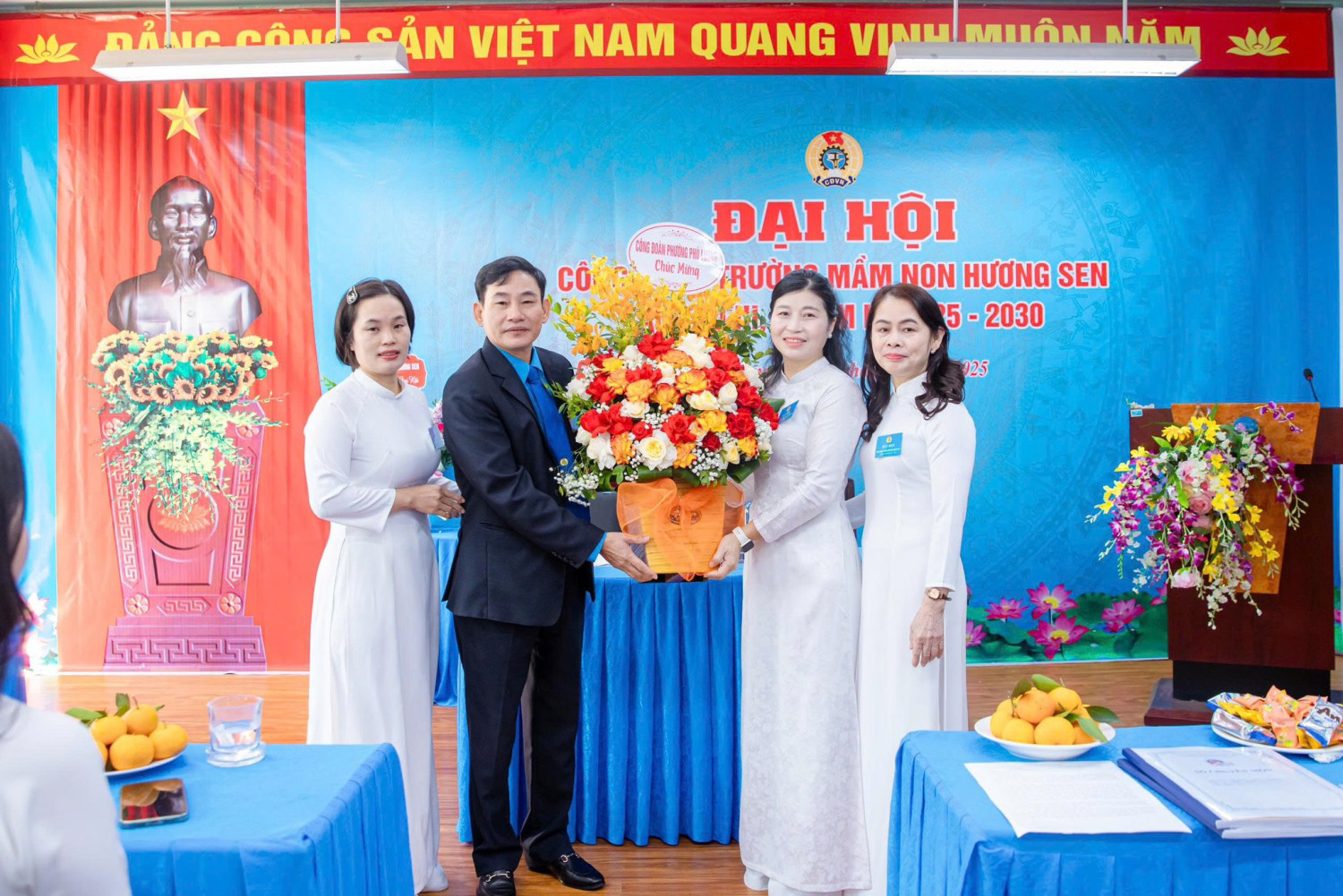 ĐẠI HỘI CÔNG ĐOÀN TRƯỜNG MẦM NON HƯƠNG SEN LẦN THỨ III, NHIỆM KỲ 2025–2030